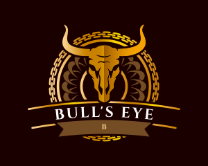 Bull Ranch Farm logo design