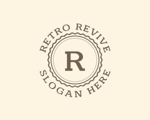 Retro Stamp Boutique logo design