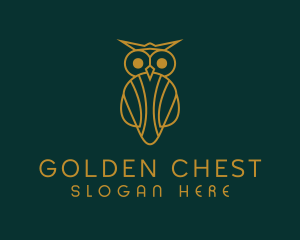 Golden Owl Agency logo design