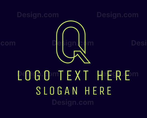 Startup Business Letter Q Logo