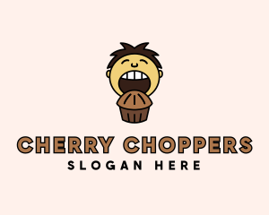 Chocolate Muffin Boy logo design