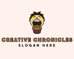 Chocolate Muffin Boy logo design