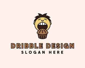 Chocolate Muffin Boy logo design