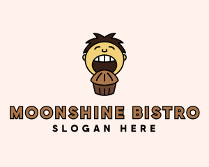 Chocolate Muffin Boy logo design