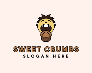 Chocolate Muffin Boy logo design