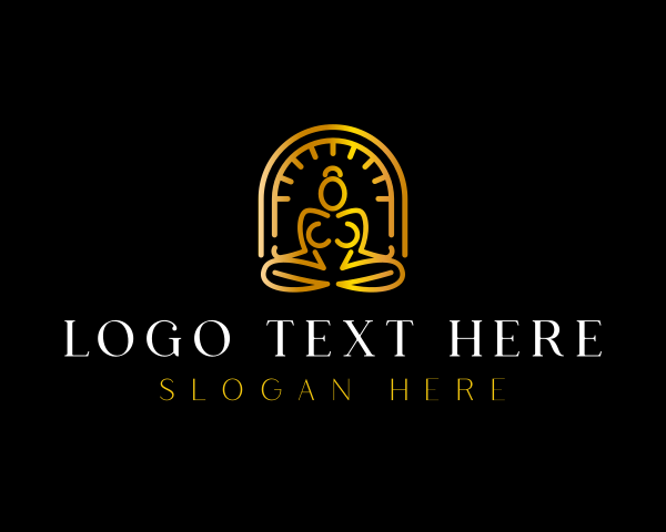 Meditation logo example 1