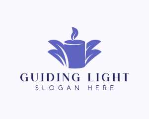 Candle Light Wax logo design