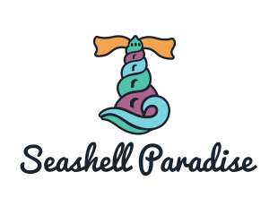 Seashell Lighthouse Beacon logo