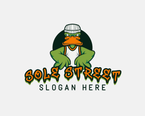 Duck Street Apparel logo design