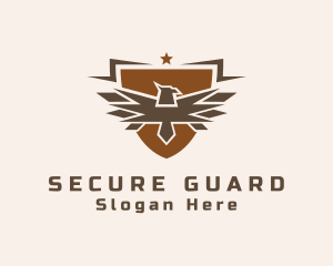 Eagle Military Shield logo