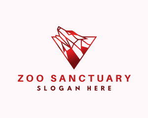 Wild Wolf Zoo logo design