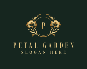 Flower Floral Wreath logo design