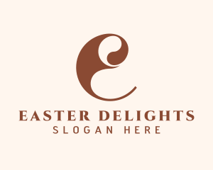 Elegant Letter E logo design