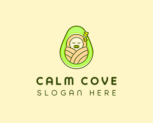 Sleeping Avocado Baby logo