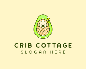 Sleeping Avocado Baby logo