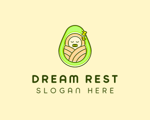 Sleeping Avocado Baby logo