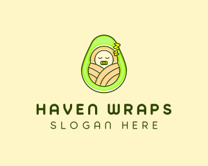 Sleeping Avocado Baby logo