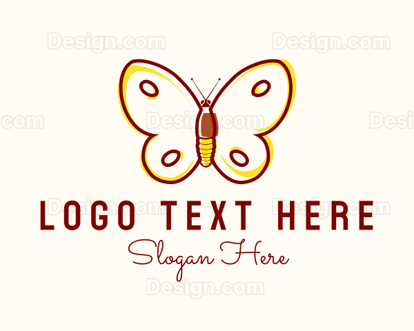 Eco Friendly Butterfly Logo