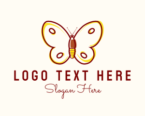 Eco Friendly Butterfly logo