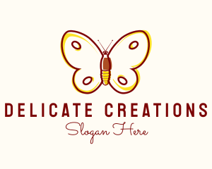 Eco Friendly Butterfly logo design