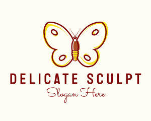 Eco Friendly Butterfly logo design