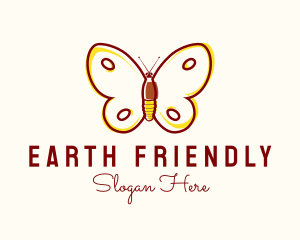 Eco Friendly Butterfly logo