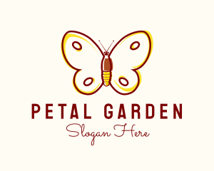 Eco Friendly Butterfly logo design