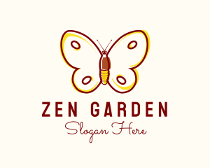 Eco Friendly Butterfly logo design