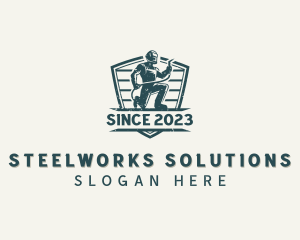 Industrial Welding Mechanic  logo design