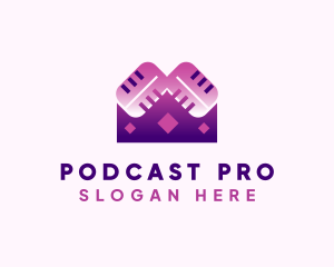 Mic Podcast Announcer logo