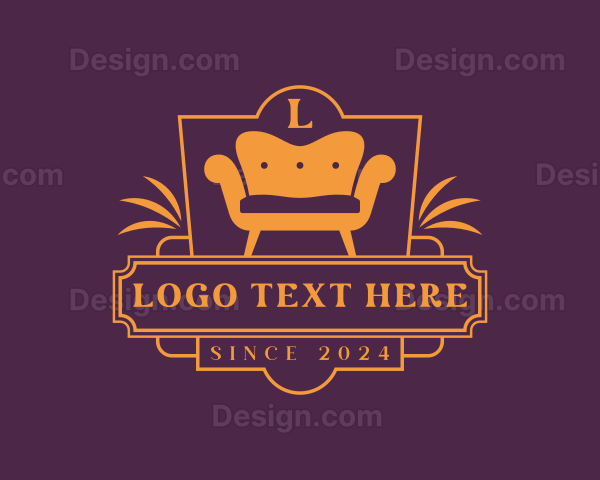 Furniture Sofa Chair Logo