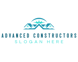 Residential Real Estate Builder logo design