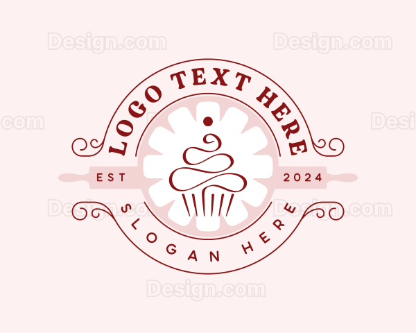 Sweet Cupcake Bakery Logo