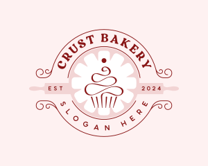 Sweet Cupcake Bakery logo design