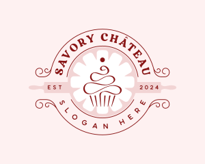 Sweet Cupcake Bakery logo design