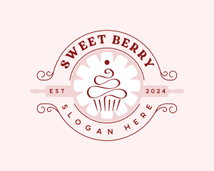 Sweet Cupcake Bakery logo design