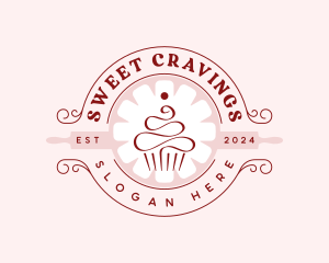 Sweet Cupcake Bakery logo design