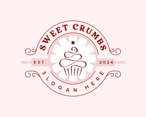 Sweet Cupcake Bakery logo design