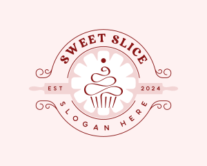 Sweet Cupcake Bakery logo design