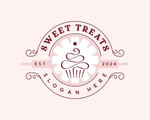 Sweet Cupcake Bakery logo design