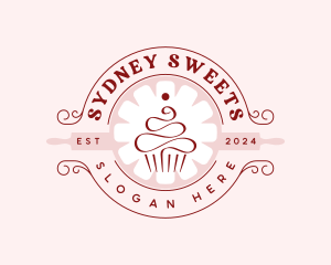 Sweet Cupcake Bakery logo design