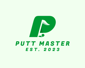 Golf Club Letter P logo