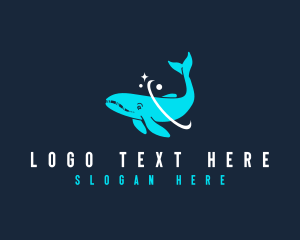 Marine Animal Whale logo