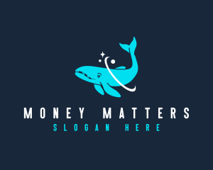Marine Animal Whale logo