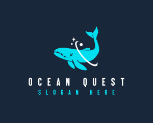 Marine Animal Whale logo
