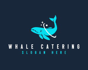 Marine Animal Whale logo