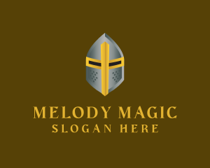 Medieval Knight Templar Logo