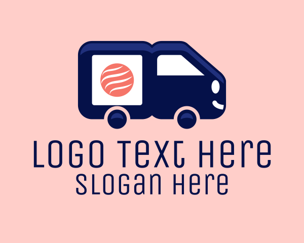 Delivery Van logo example 2