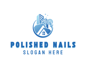 Polish Cleaner Buffing logo design