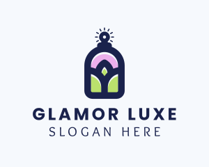 Luxe Perfume Bottle logo design